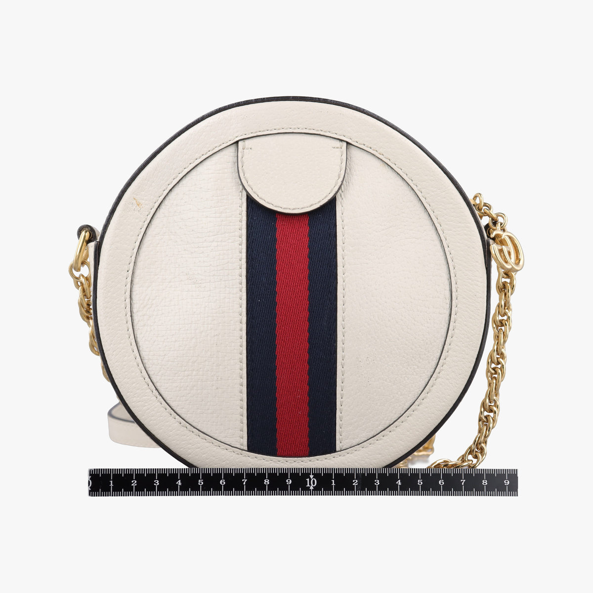 Secondhand Gucci Ophidia White Leather 550618 crossbodybag | stylenewstar