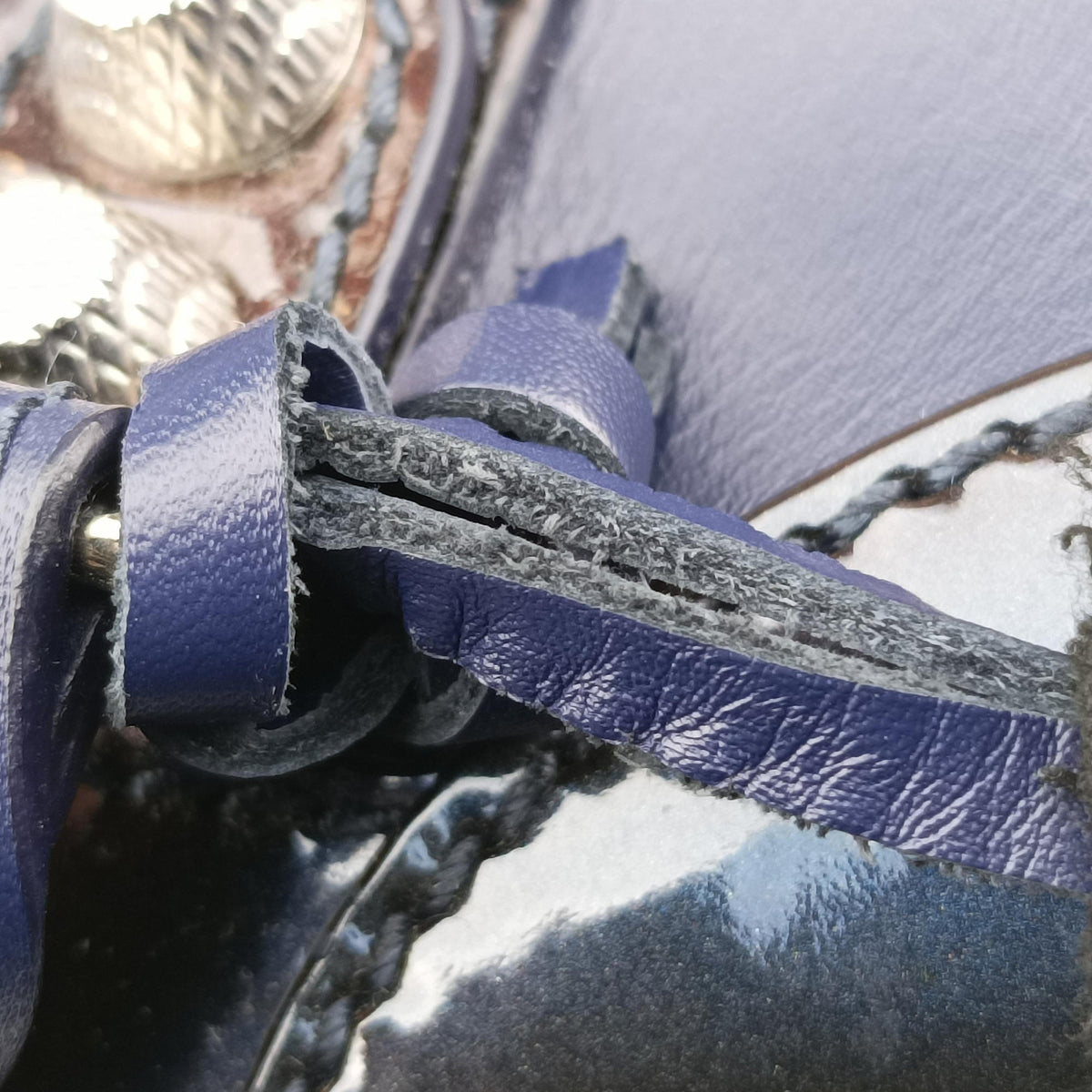 Secondhand Balenciaga Classic City Mini Blue Leather  shoulderbag | stylenewstar