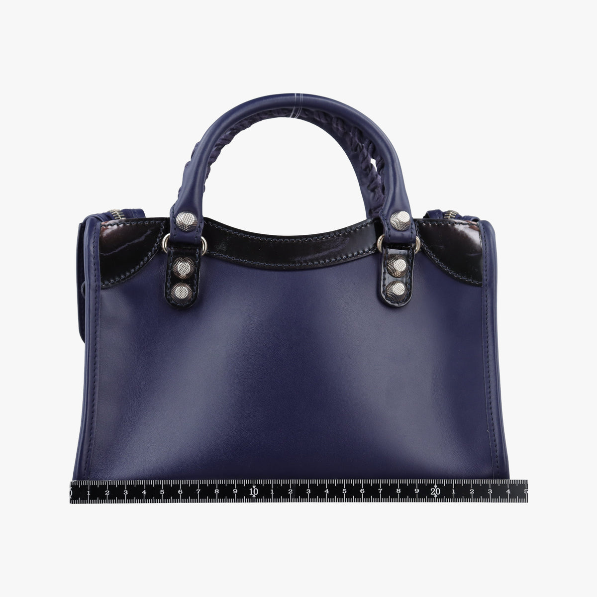 Secondhand Balenciaga Classic City Mini Blue Leather  shoulderbag | stylenewstar