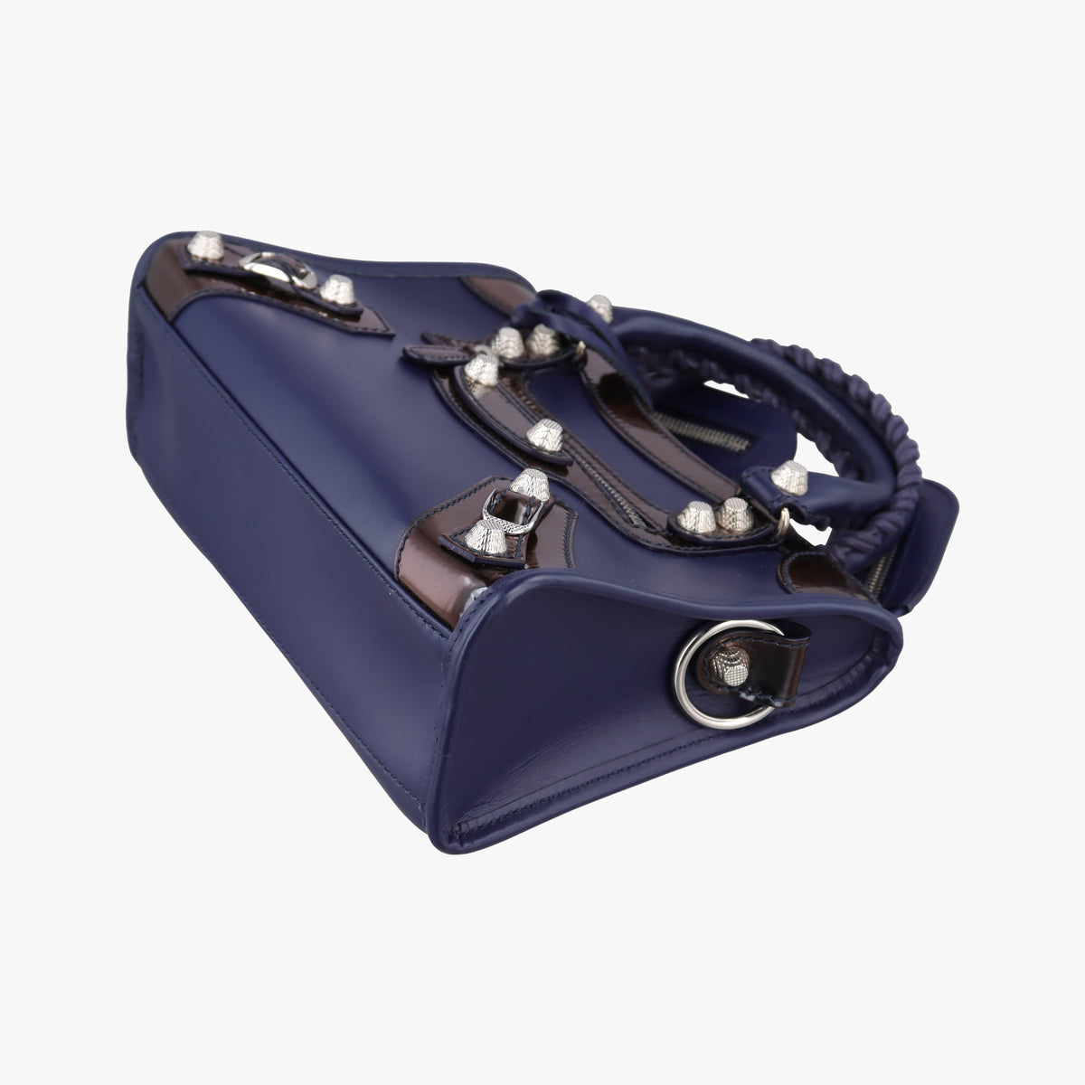 Secondhand Balenciaga Classic City Mini Blue Leather  shoulderbag | stylenewstar