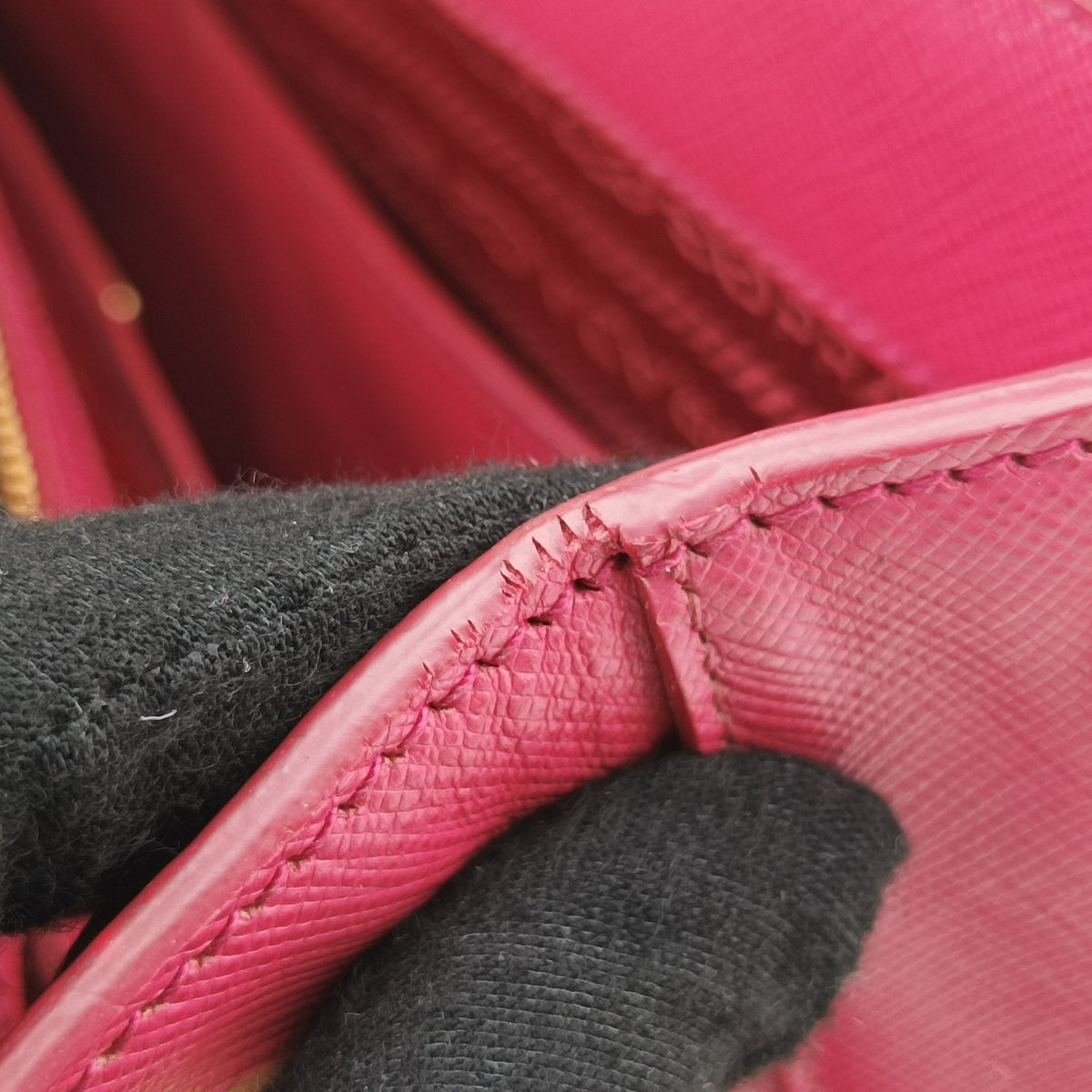 Secondhand Prada Galleria Pink SAFFIANO Leather BN1874 handbag | stylenewstar