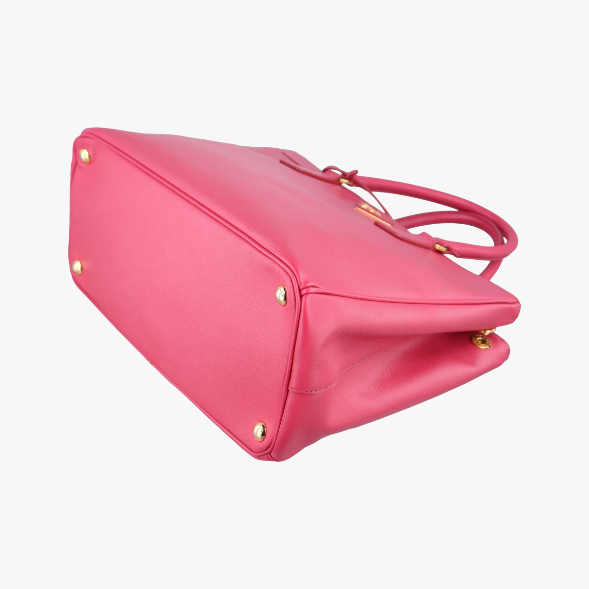 Pre-owned Prada Galleria Pink SAFFIANO Leather BN1874 handbag | stylenewstar