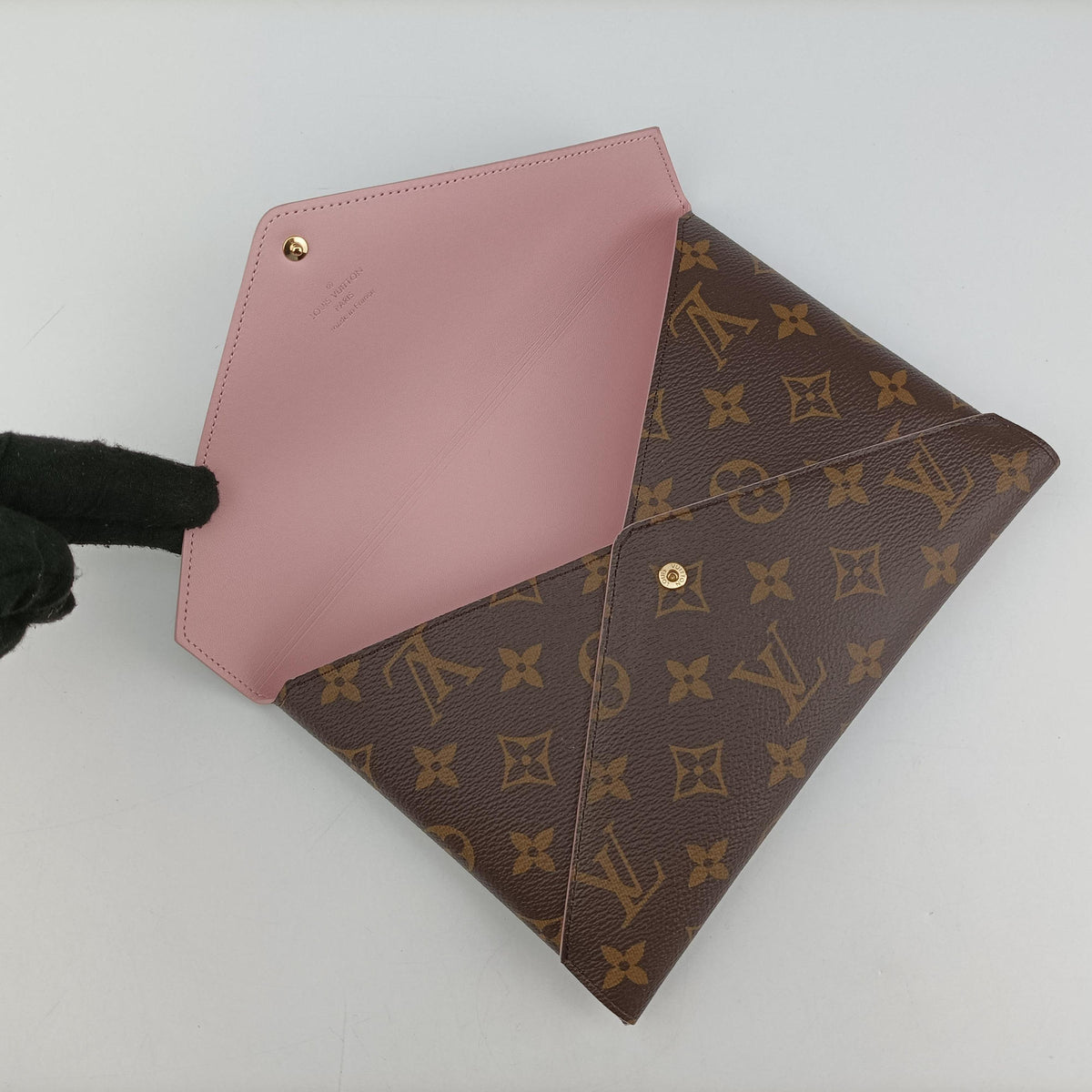 Vintage Louis Vuitton Pochette Kirigami Brown Monogram Canvas M62034 clutchbag | stylenewstar