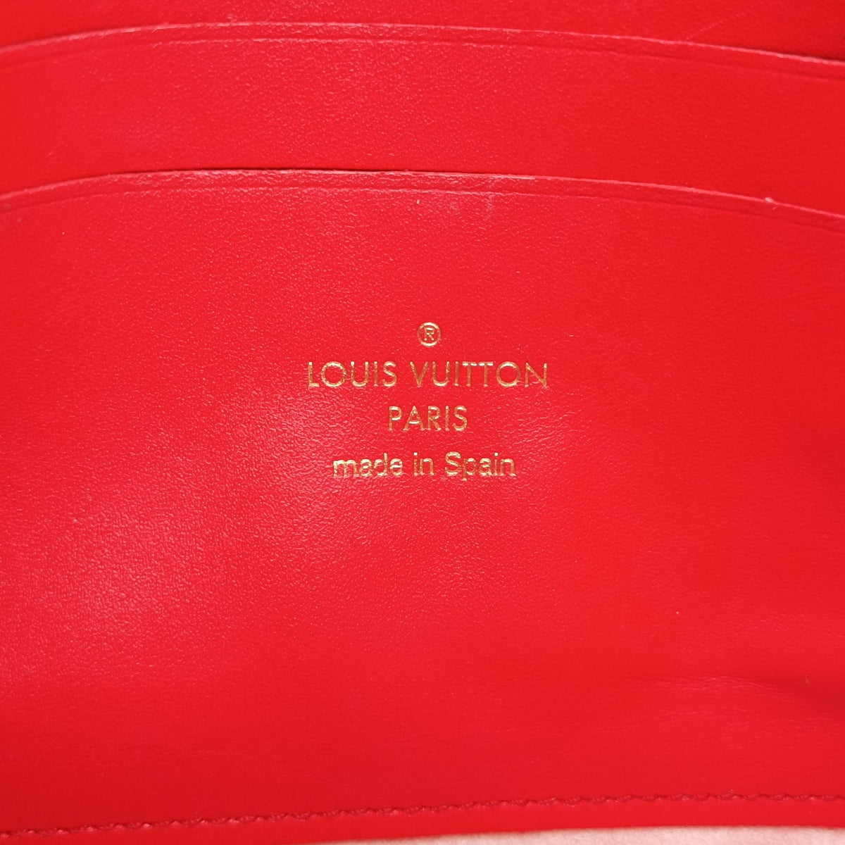 Secondhand Louis Vuitton Pochette Double Zip Brown x Pink x Red Monogram canvas M63905 shoulderbag | stylenewstar