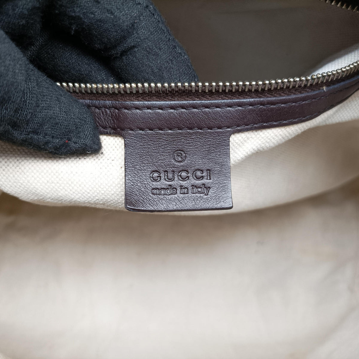 Vintage Gucci Mayfair Bow Tote Brown leather 257349 handbag | stylenewstar