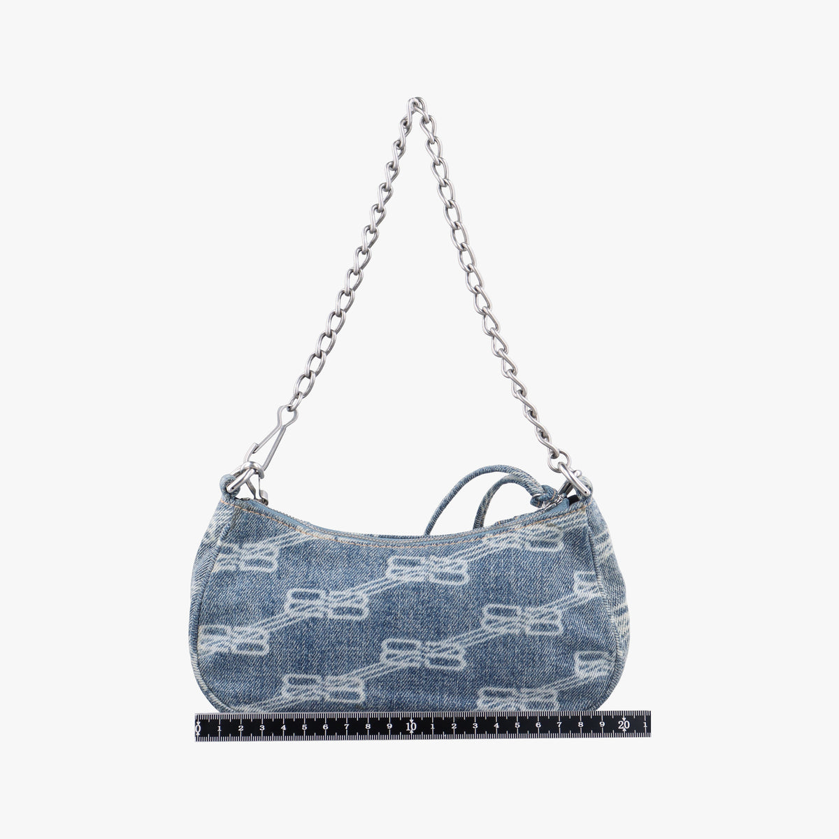 Vintage Balenciaga Le Cagole mini Blue denim  shoulderbag | stylenewstar