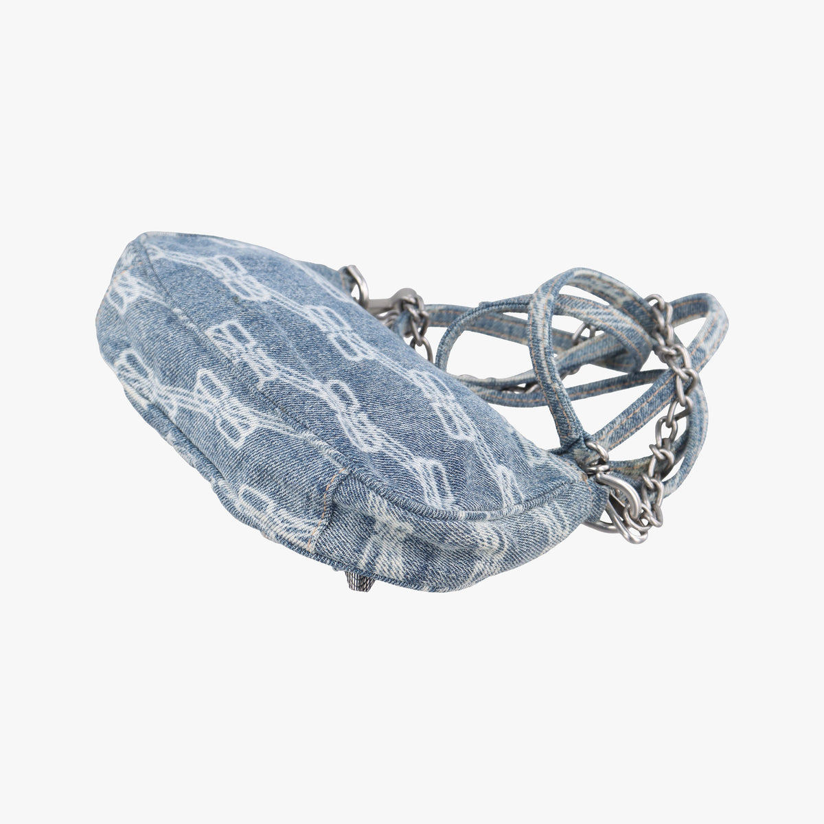 Vintage Balenciaga Le Cagole mini Blue denim  shoulderbag | stylenewstar