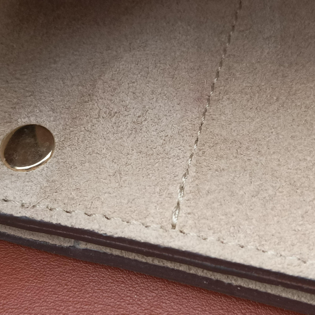 Secondhand Chloe FAYE Brown Suede × leather  shoulderbag | stylenewstar