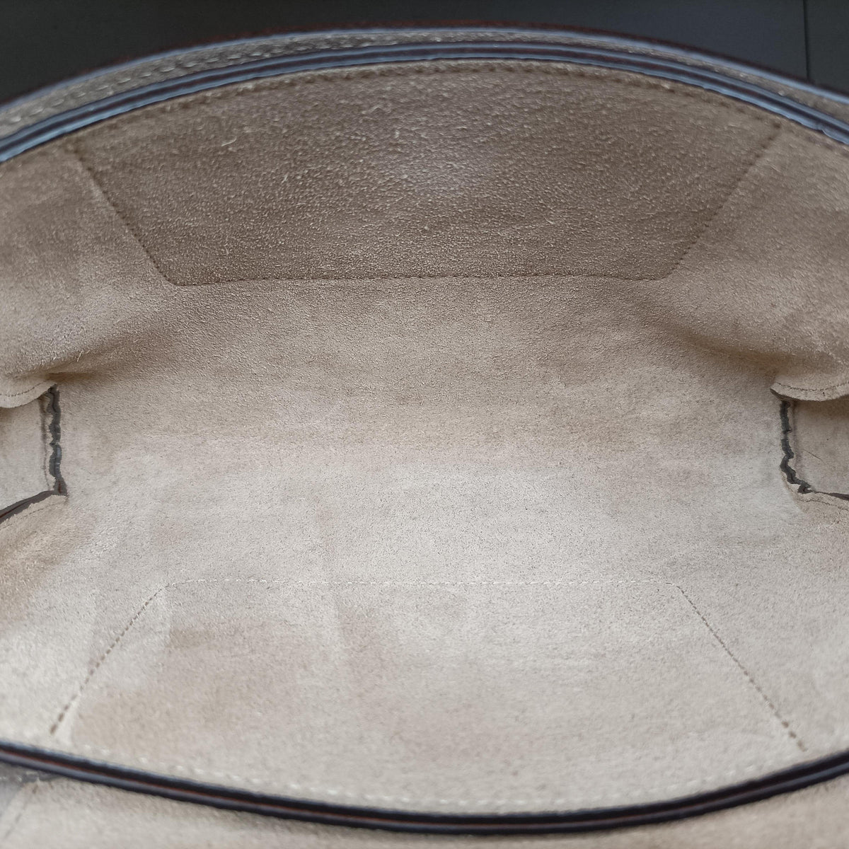 Secondhand Chloe FAYE Brown Suede × leather  shoulderbag | stylenewstar