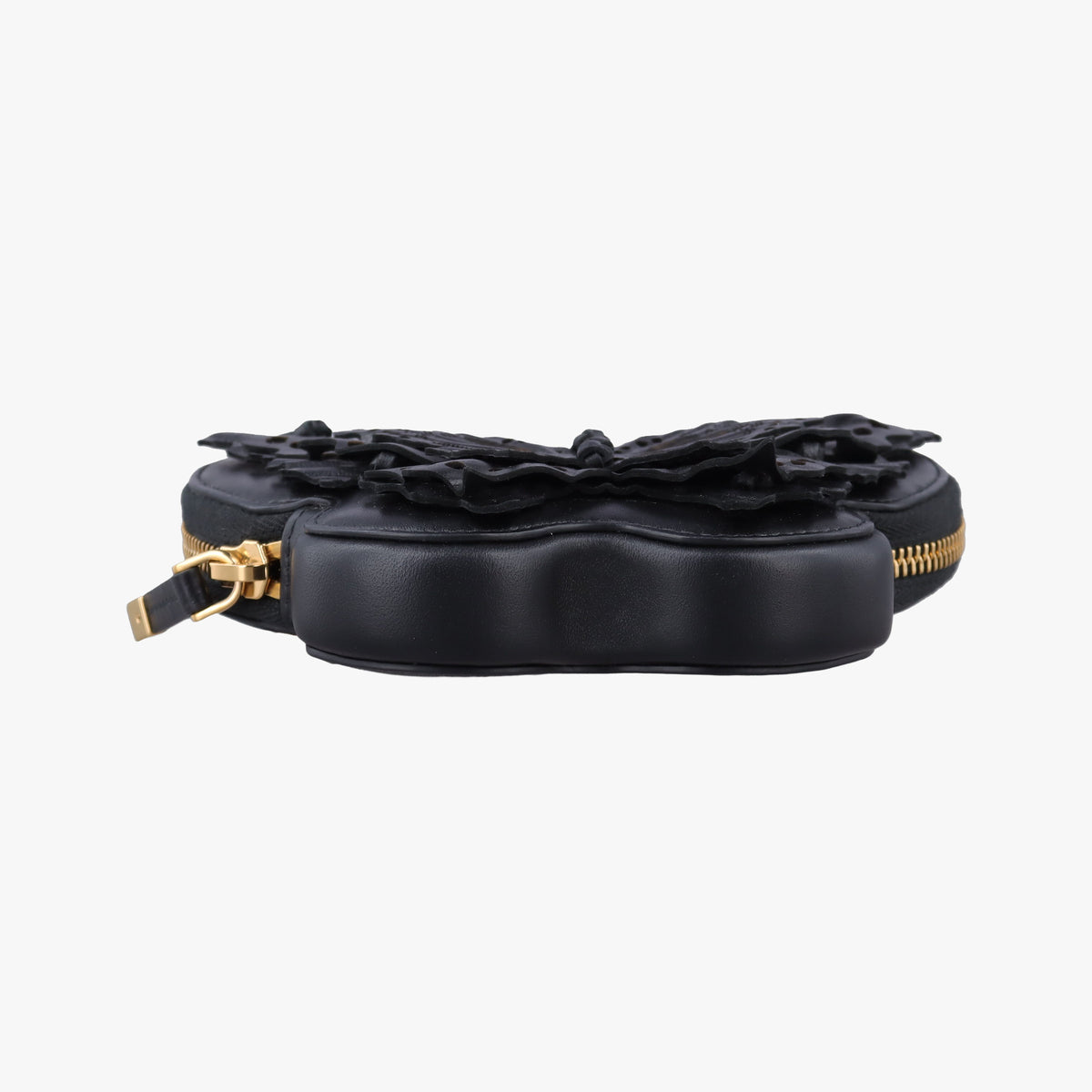 Secondhand Christian Dior 30 Montaigne Removable Black Lambskin  shoulderbag | stylenewstar