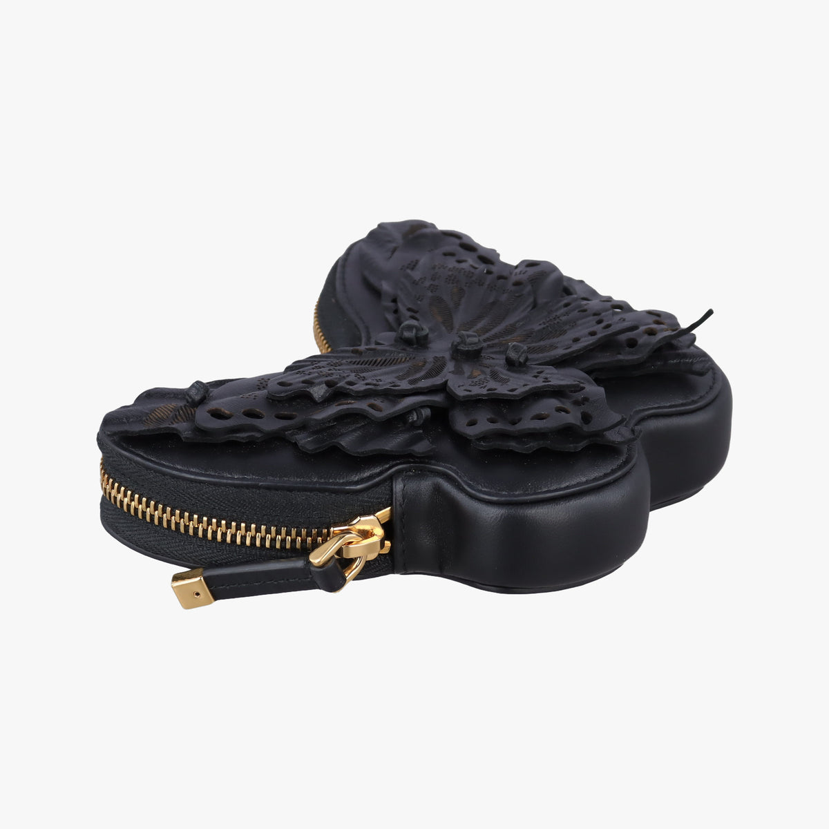 Secondhand Christian Dior 30 Montaigne Removable Black Lambskin  shoulderbag | stylenewstar