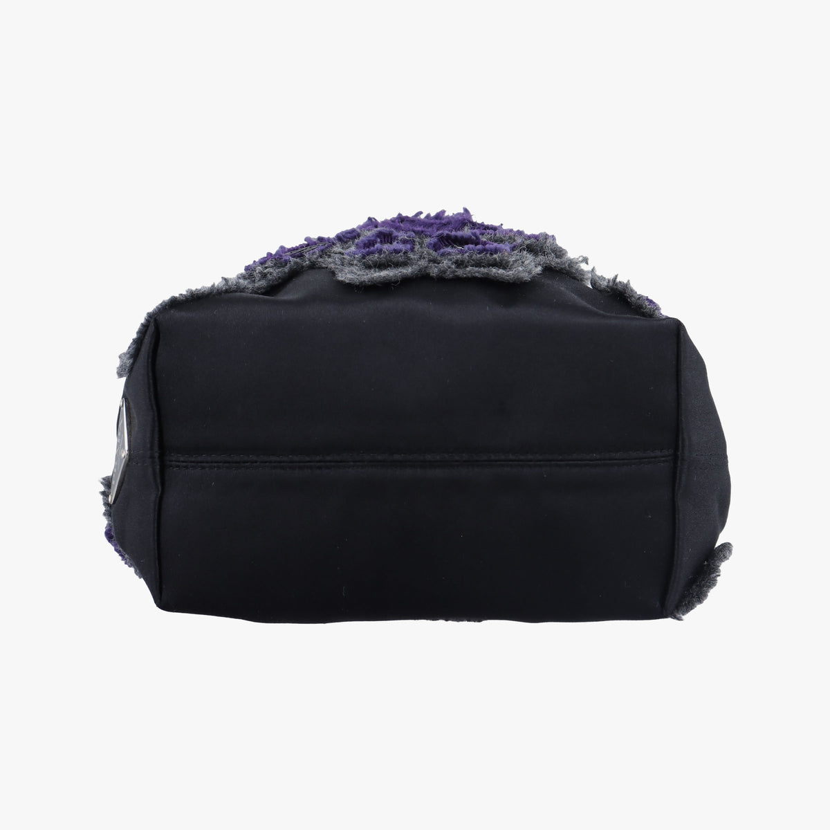 Pre-owned Prada Ring Bag Black silk  handbag | stylenewstar