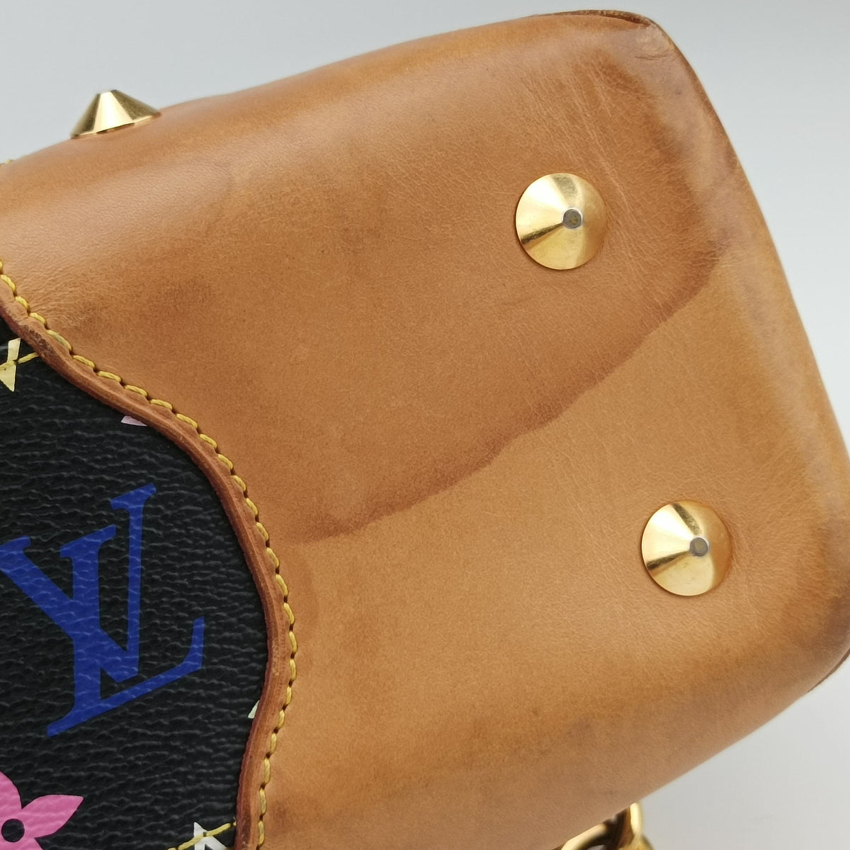 Pre-owned Louis Vuitton Judy MM Noir Monogram Multicolore M40256 shoulderbag | stylenewstar