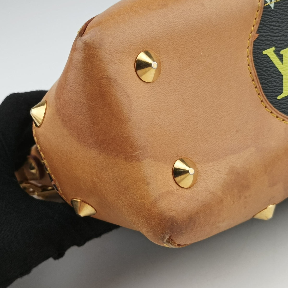 Pre-owned Louis Vuitton Judy MM Noir Monogram Multicolore M40256 shoulderbag | stylenewstar
