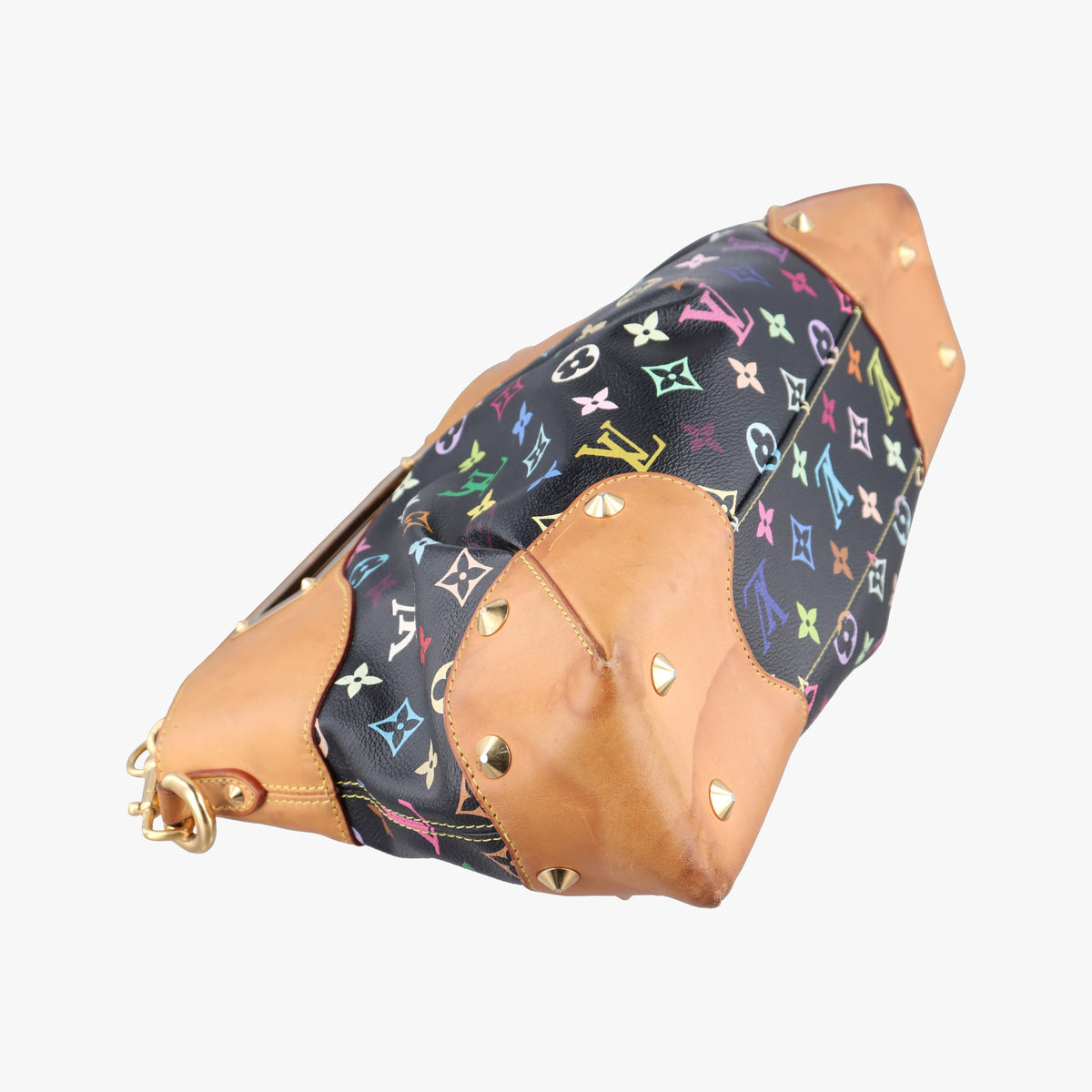 Pre-owned Louis Vuitton Judy MM Noir Monogram Multicolore M40256 shoulderbag | stylenewstar