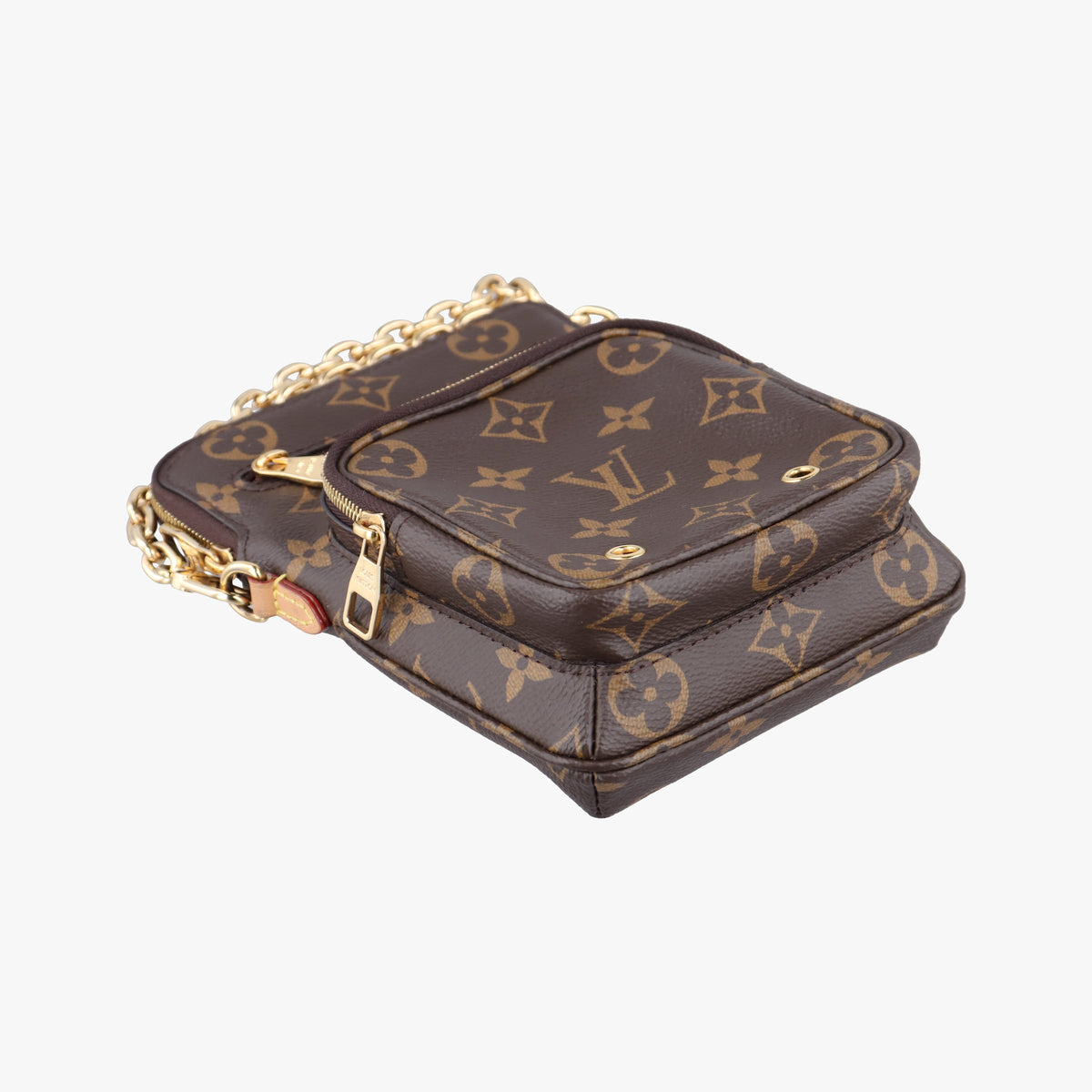 Pre-owned Louis Vuitton Utility Brown Monogram canvas M80746 shoulderbag | stylenewstar