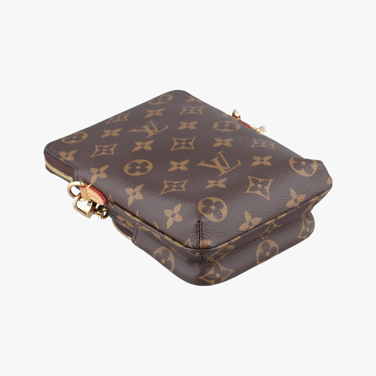 Pre-owned Louis Vuitton Utility Brown Monogram canvas M80746 shoulderbag | stylenewstar
