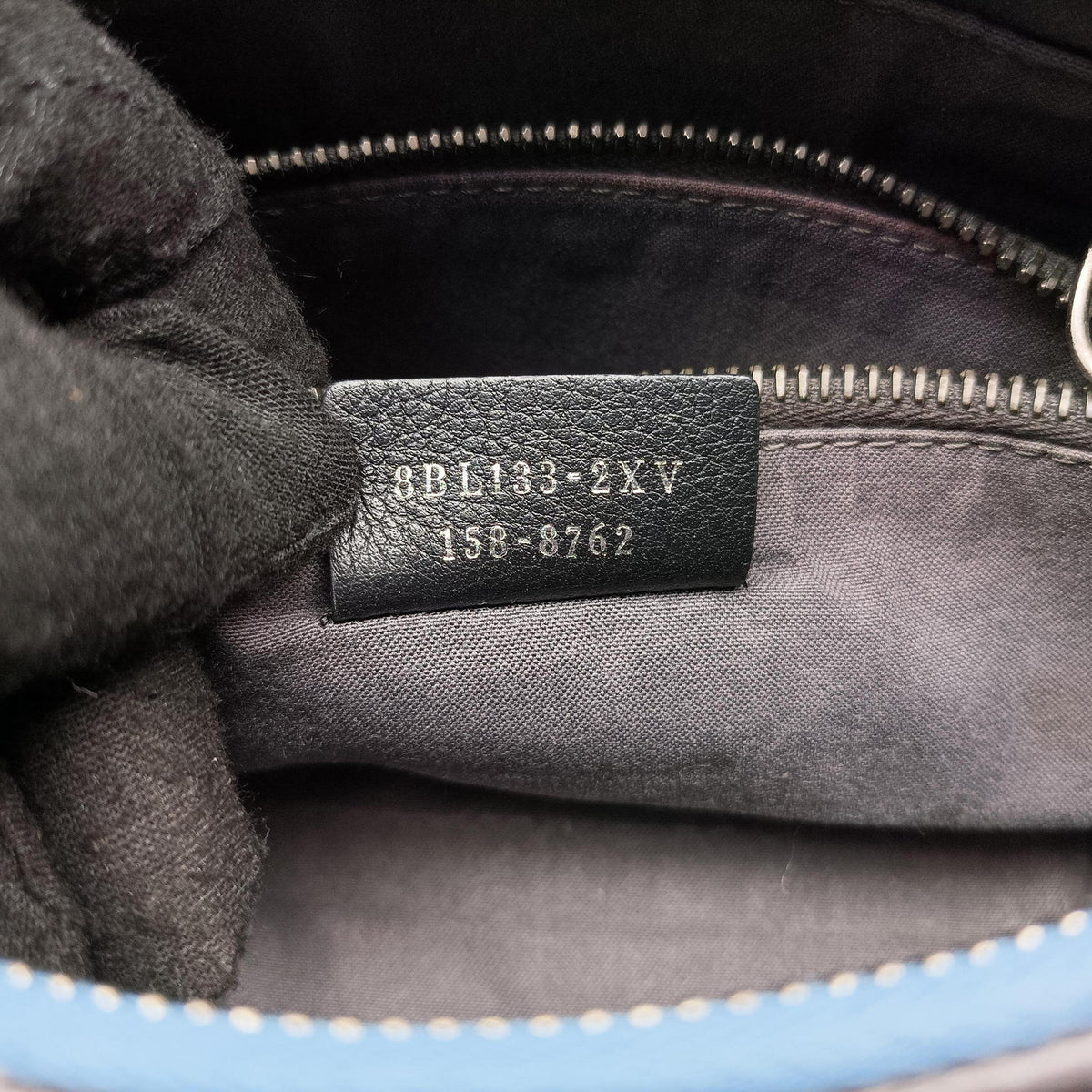 Secondhand Fendi By the Way Blue Leather 8BL133 shoulderbag | stylenewstar