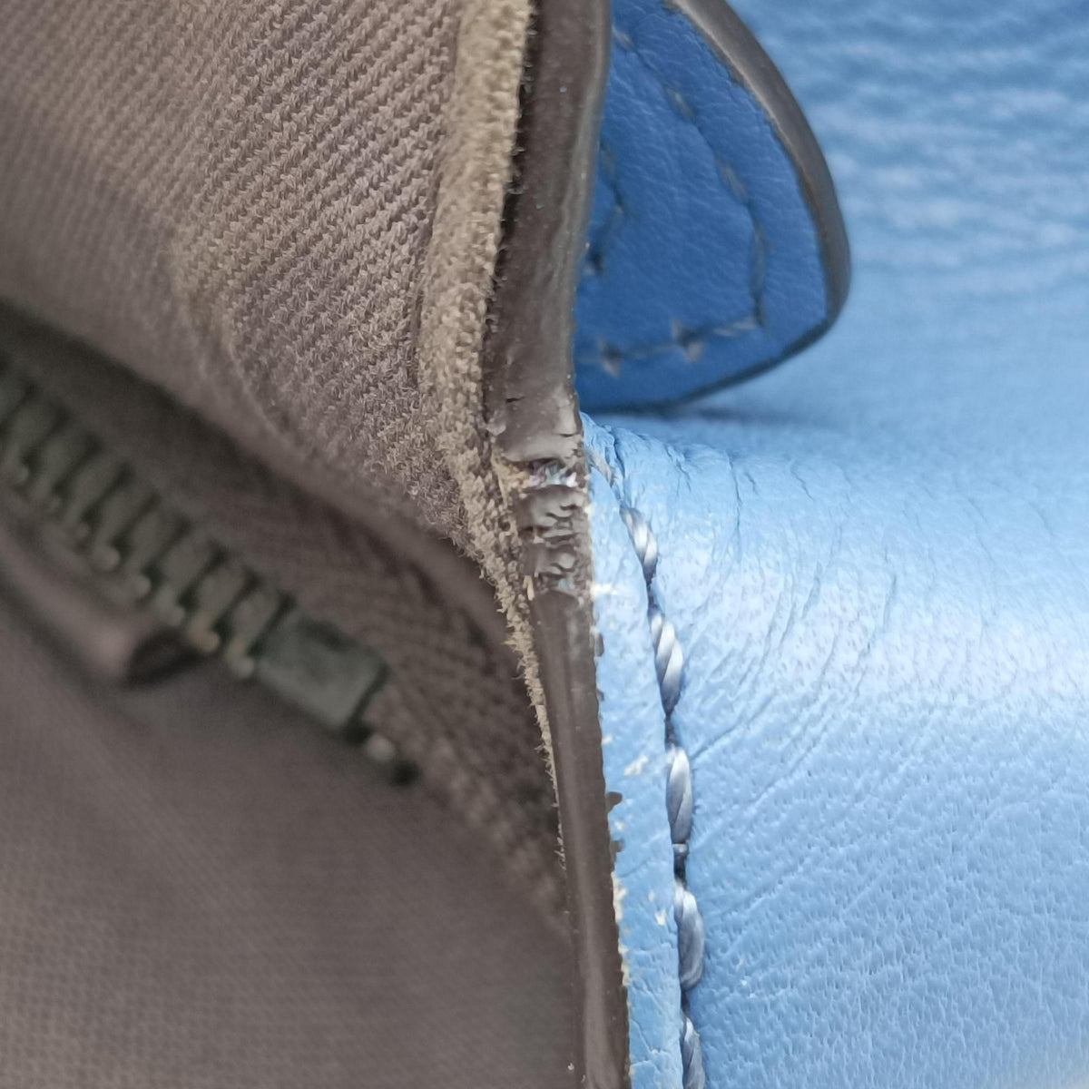 Secondhand Fendi By the Way Blue Leather 8BL133 shoulderbag | stylenewstar