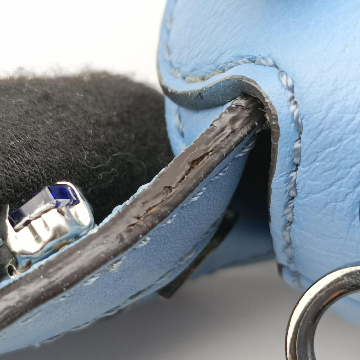 Secondhand Fendi By the Way Blue Leather 8BL133 shoulderbag | stylenewstar