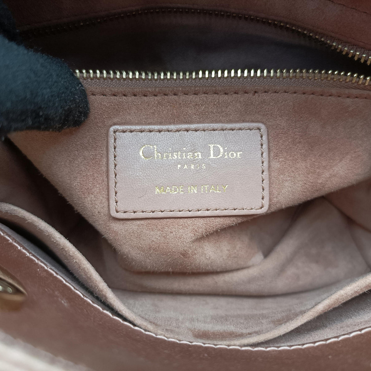 Pre-owned Christian Dior Lady Dior Pink Satin  handbag | stylenewstar