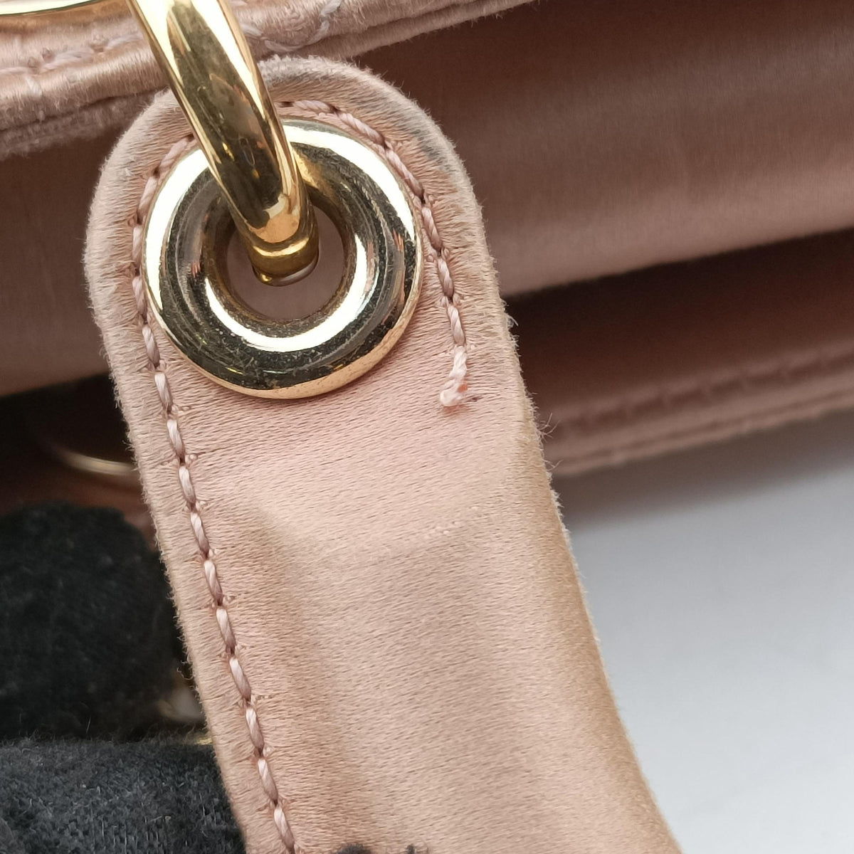 Pre-owned Christian Dior Lady Dior Pink Satin  handbag | stylenewstar