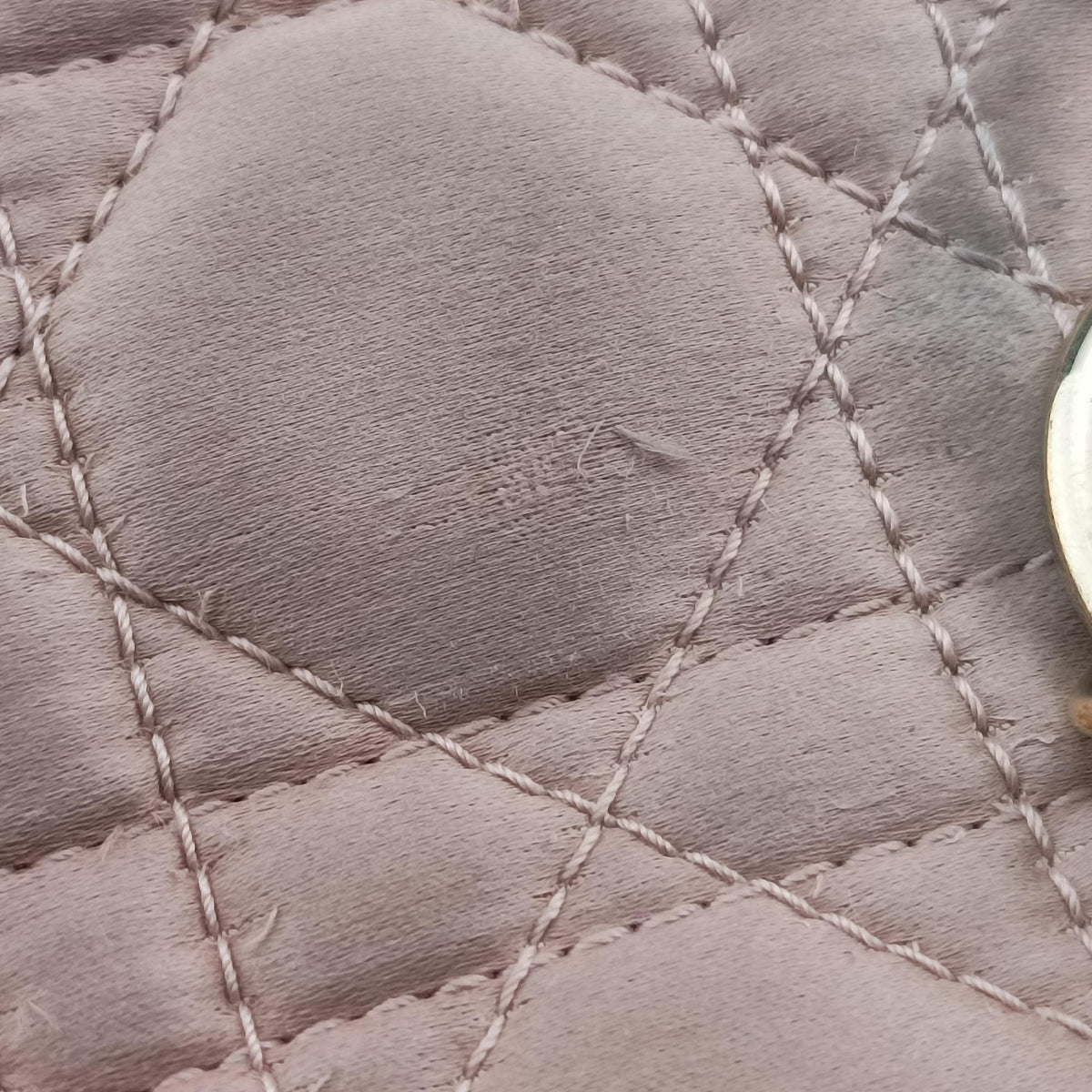 Pre-owned Christian Dior Lady Dior Pink Satin  handbag | stylenewstar