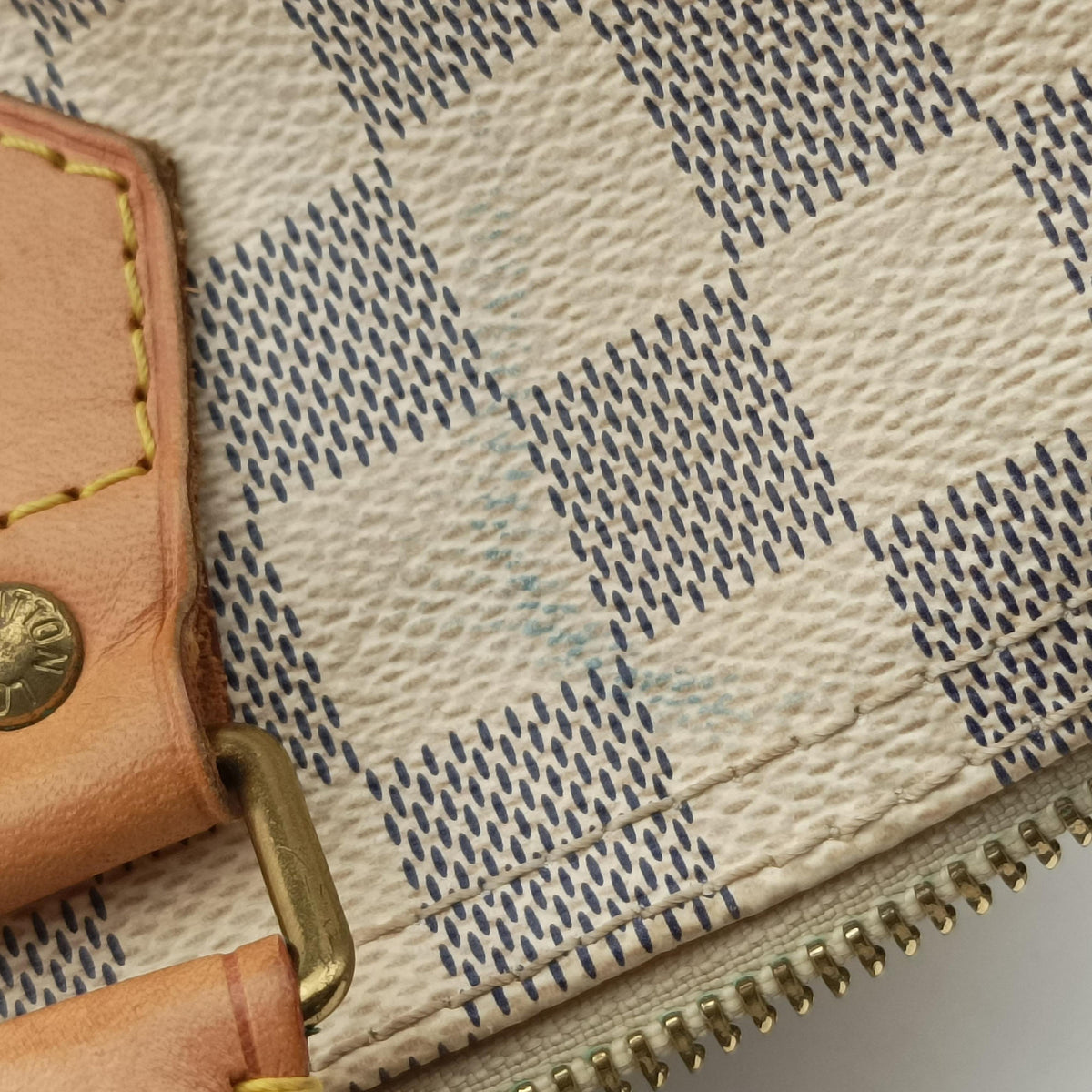 Pre-owned Louis Vuitton Speedy 30 AZUR Damier Canvas N41533 handbag | stylenewstar