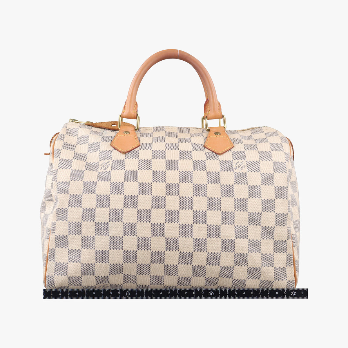 Vintage Louis Vuitton Speedy 30 AZUR Damier Canvas N41533 handbag | stylenewstar