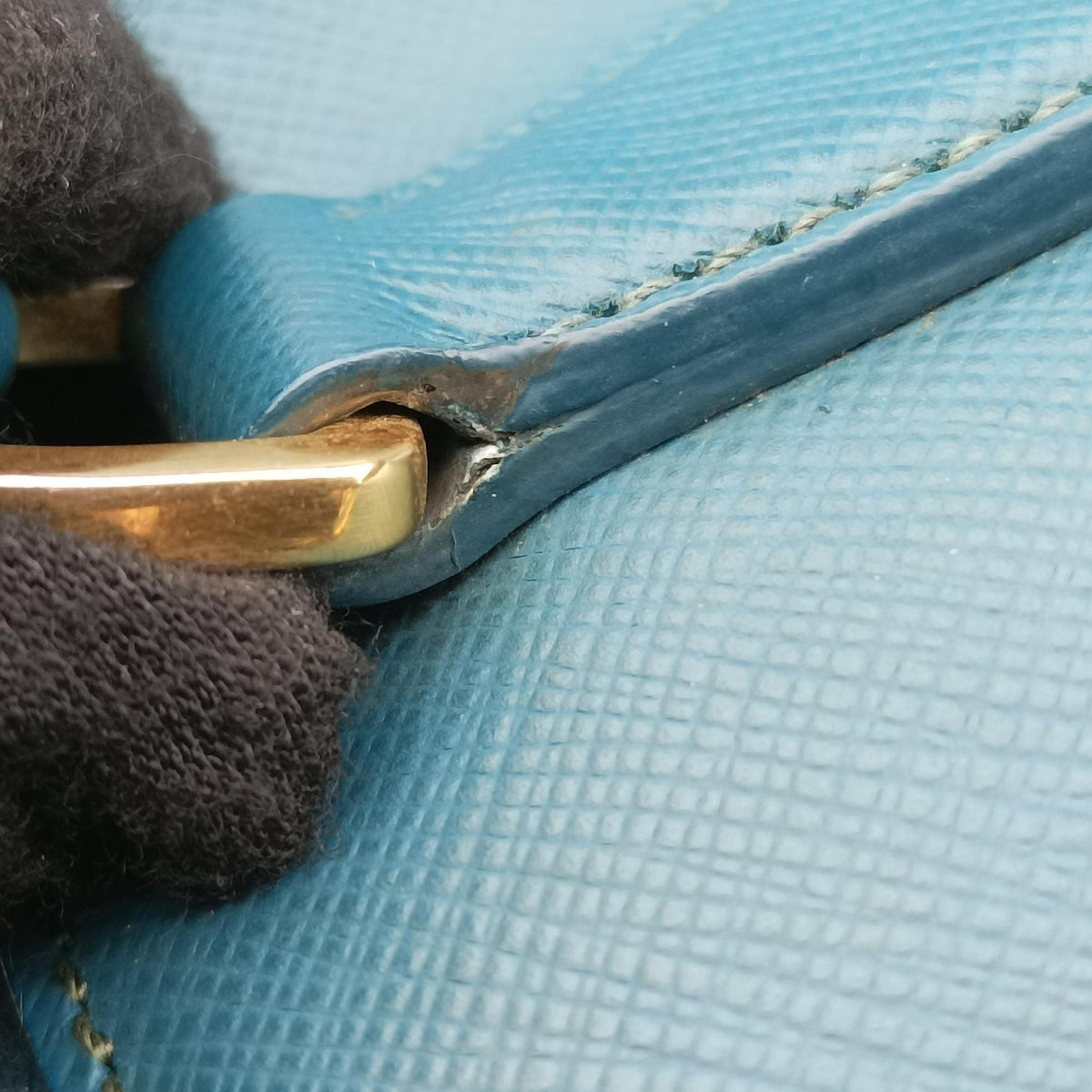 Vintage Prada Galleria Green SAFFIANO Leather BN1786 handbag | stylenewstar
