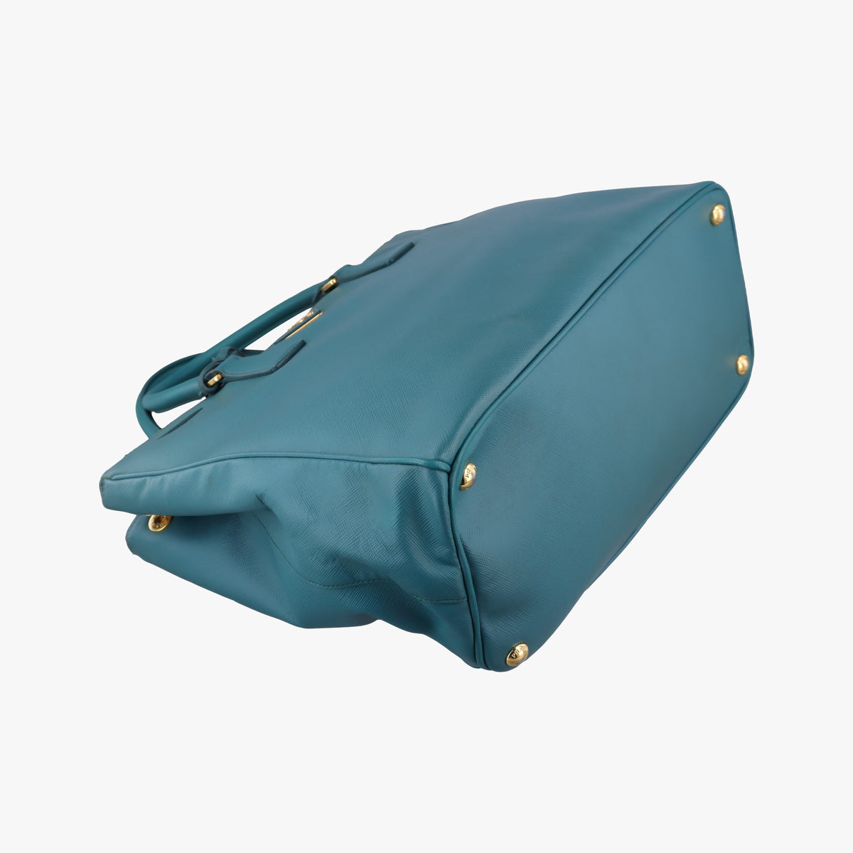 Vintage Prada Galleria Green SAFFIANO Leather BN1786 handbag | stylenewstar