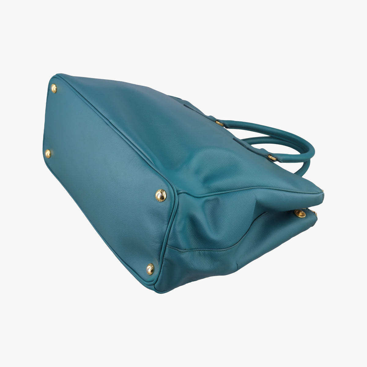 Vintage Prada Galleria Green SAFFIANO Leather BN1786 handbag | stylenewstar