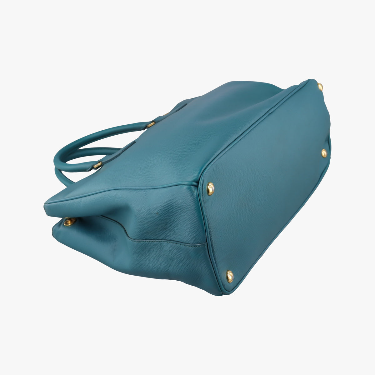 Vintage Prada Galleria Green SAFFIANO Leather BN1786 handbag | stylenewstar