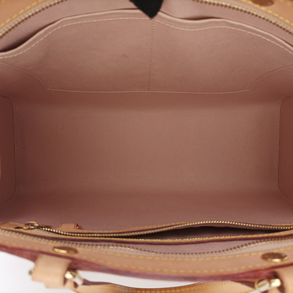Pre-owned Louis Vuitton Brea MM ROSE FLORENTIN Vernis M91021 handbag | stylenewstar