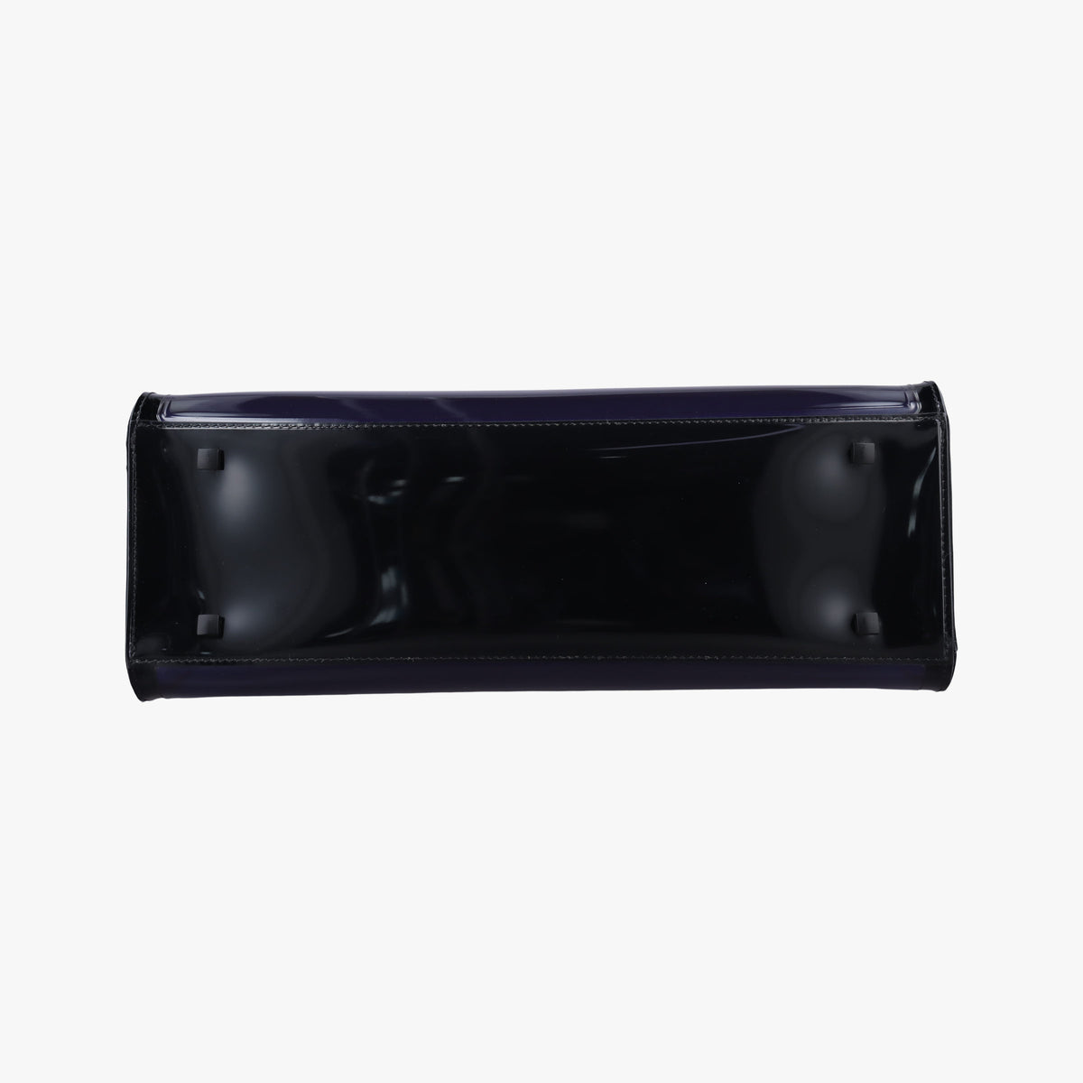 Pre-owned Delvaux Tempete Purple Vinyl  shoulderbag | stylenewstar