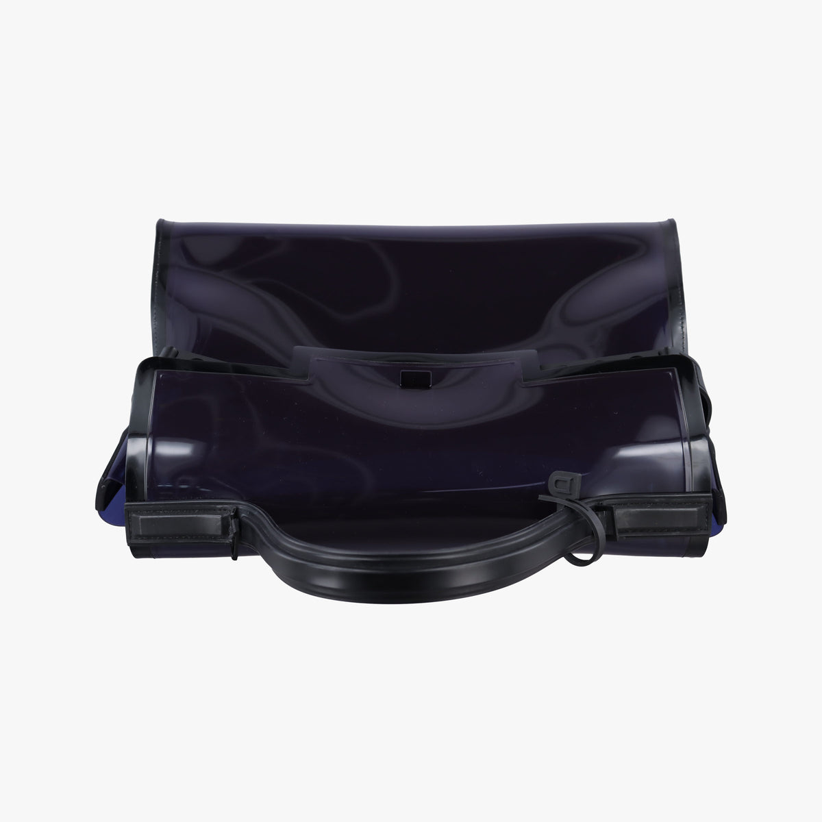 Pre-owned Delvaux Tempete Purple Vinyl  shoulderbag | stylenewstar