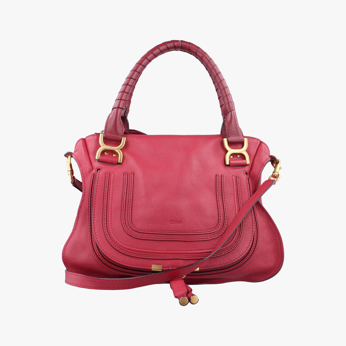 Vintage Chloe Mercy Red Leather  shoulderbag | stylenewstar