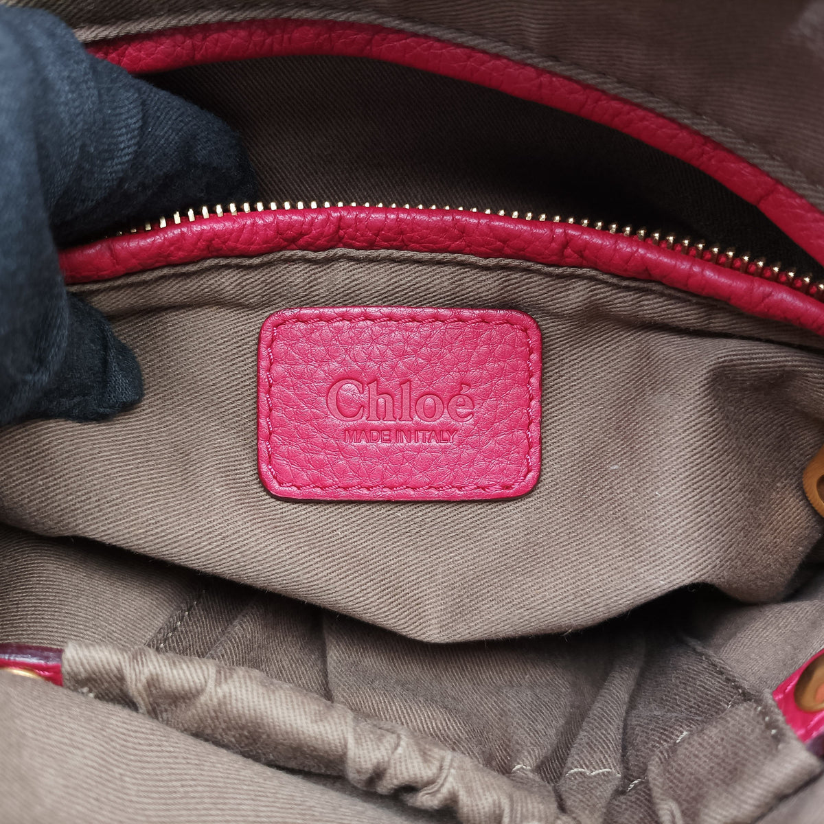 Vintage Chloe Mercy Red Leather  shoulderbag | stylenewstar