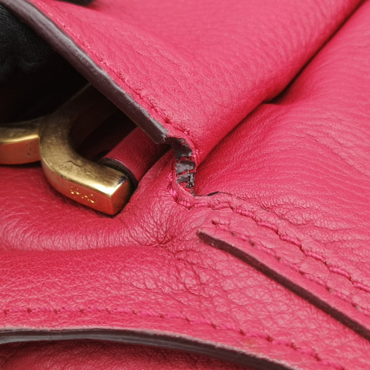 Vintage Chloe Mercy Red Leather  shoulderbag | stylenewstar