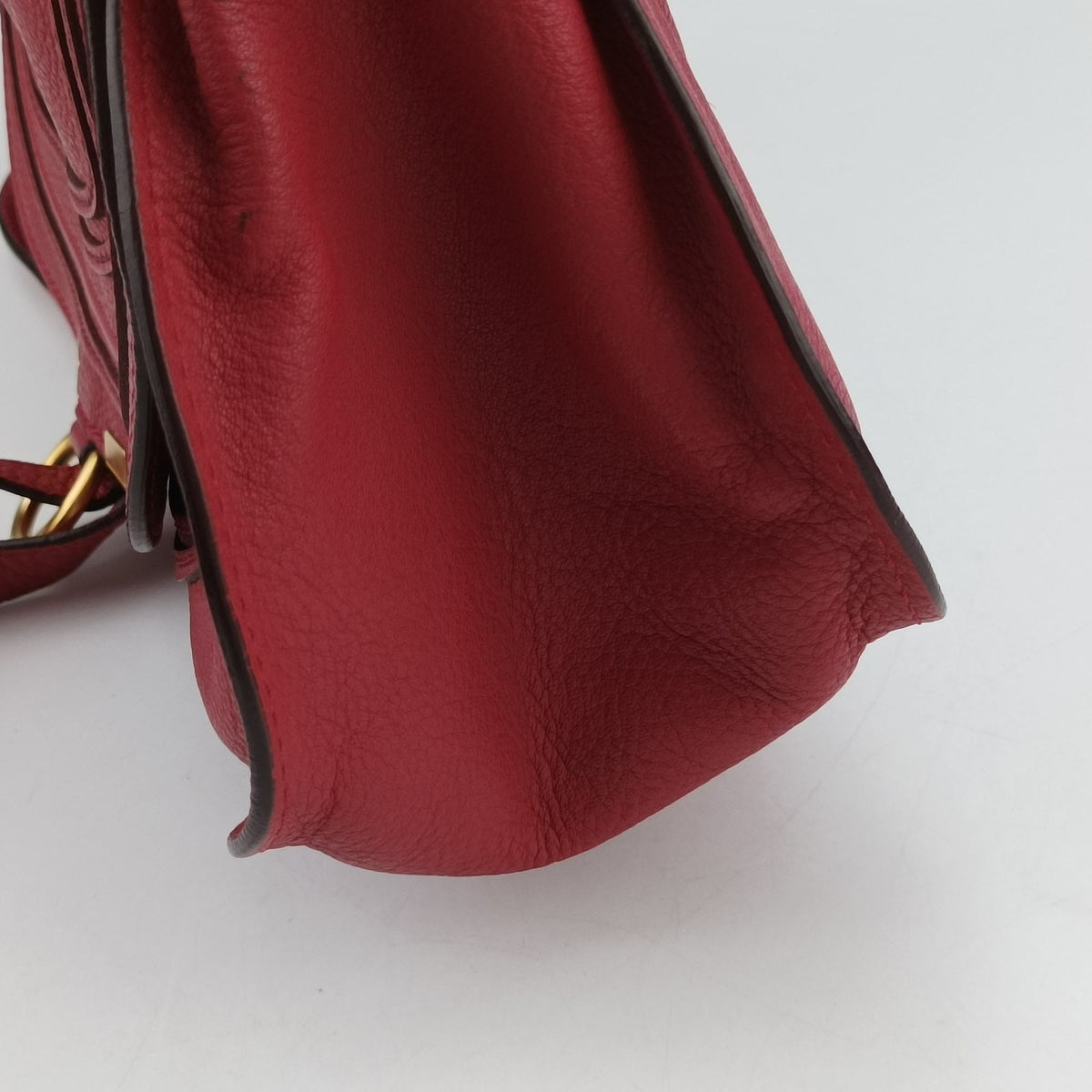 Vintage Chloe Mercy Red Leather  shoulderbag | stylenewstar