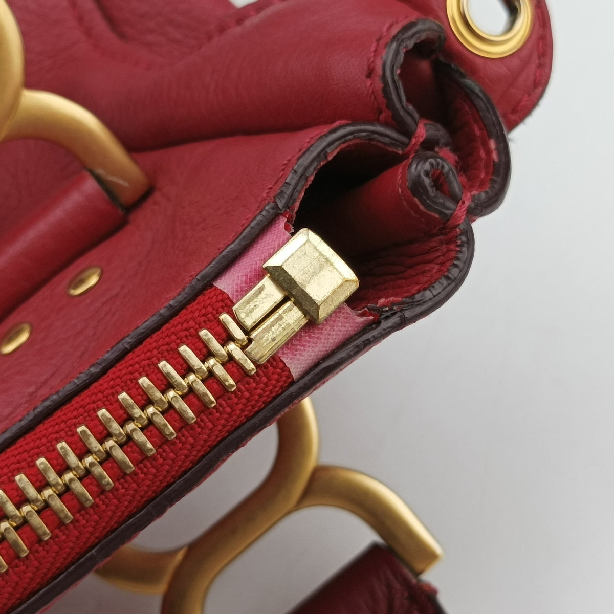 Vintage Chloe Mercy Red Leather  shoulderbag | stylenewstar
