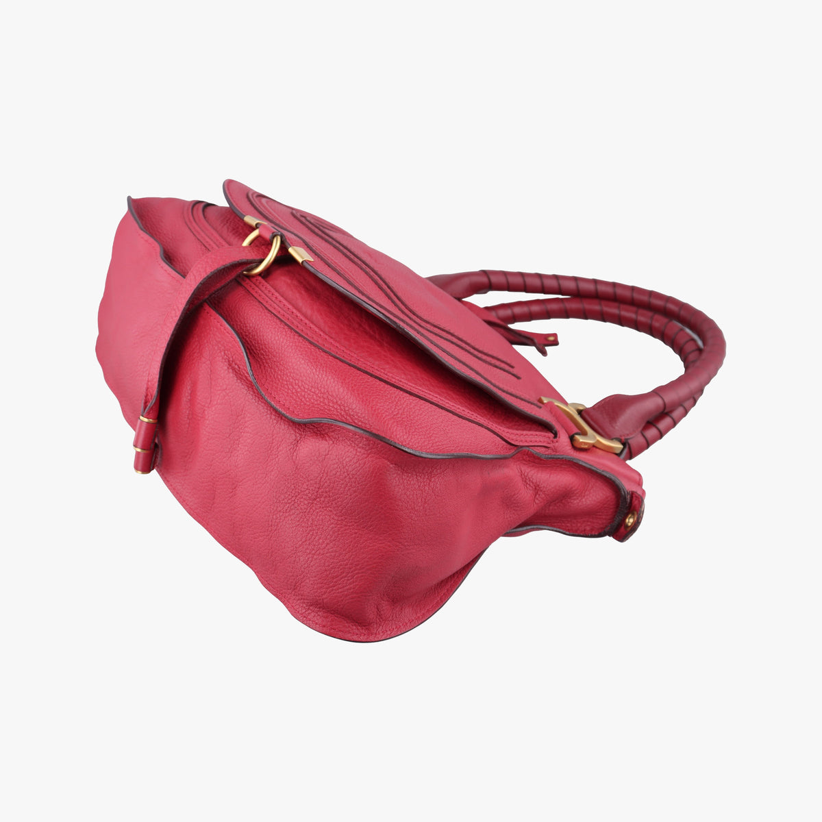 Vintage Chloe Mercy Red Leather  shoulderbag | stylenewstar