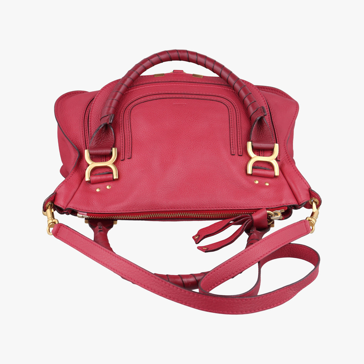 Vintage Chloe Mercy Red Leather  shoulderbag | stylenewstar