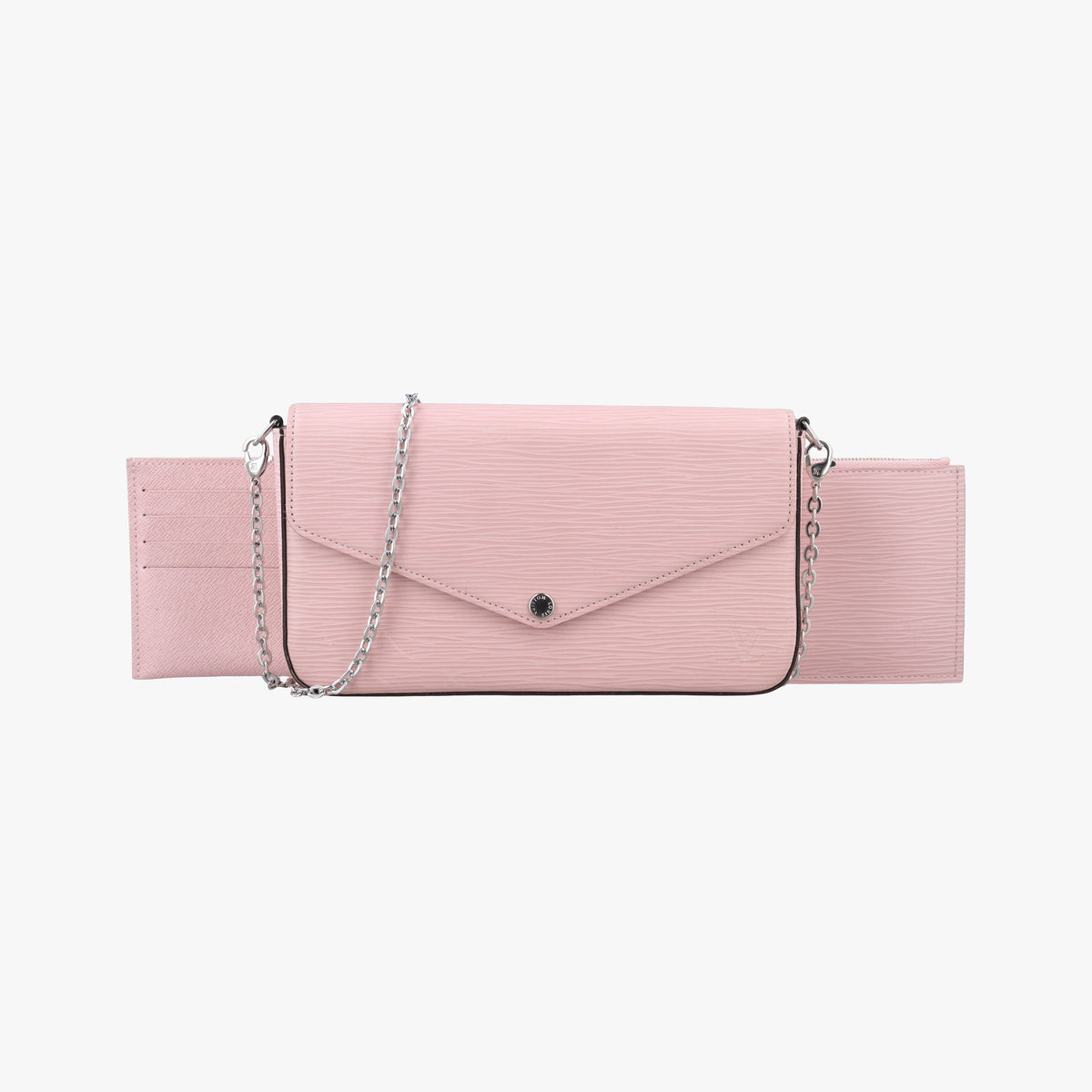 Secondhand Louis Vuitton Pochette Felicie ROSE BALLERIN Epi M62467 shoulderbag | stylenewstar