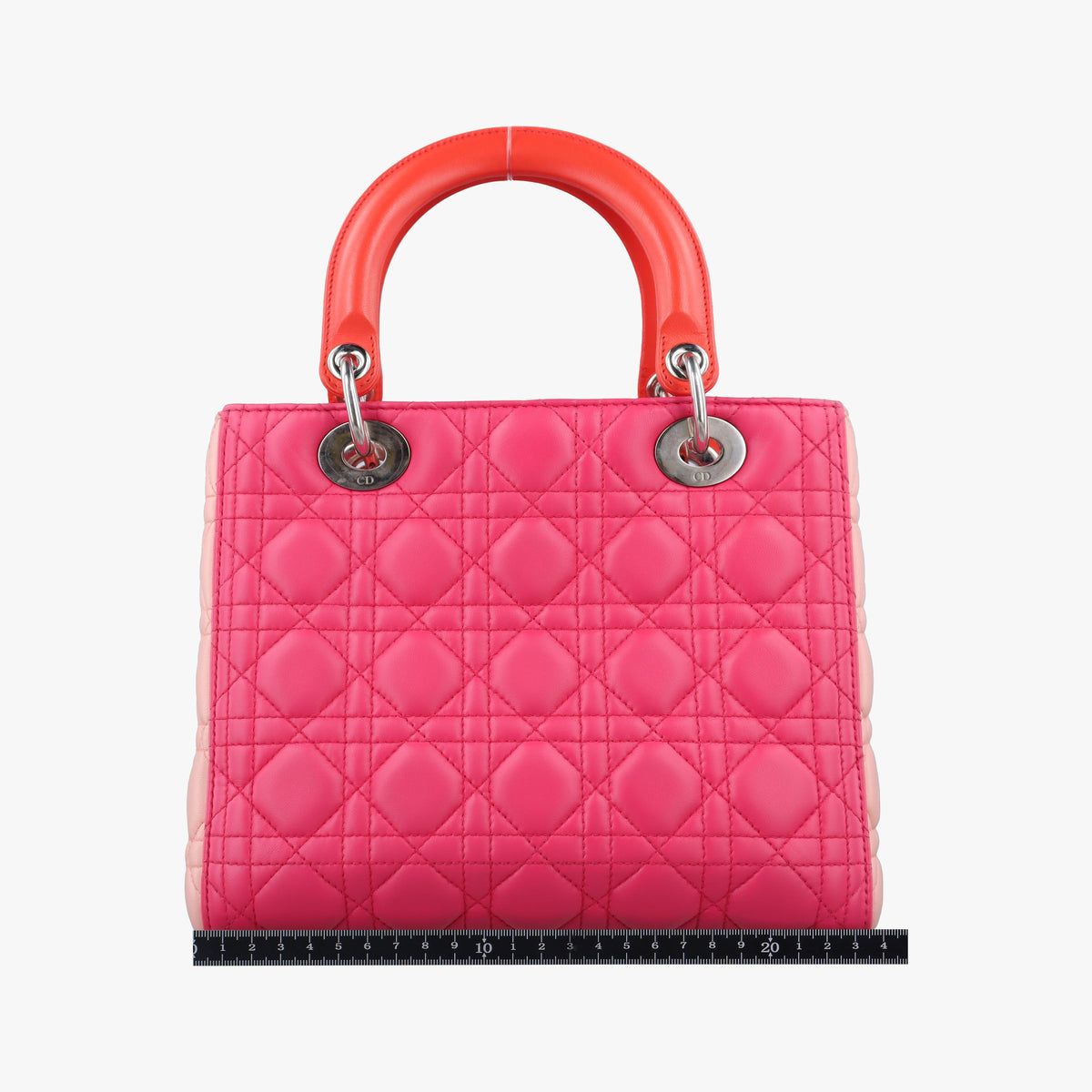 Secondhand Christian Dior Lady Dior Pink lambskin  shoulderbag | stylenewstar