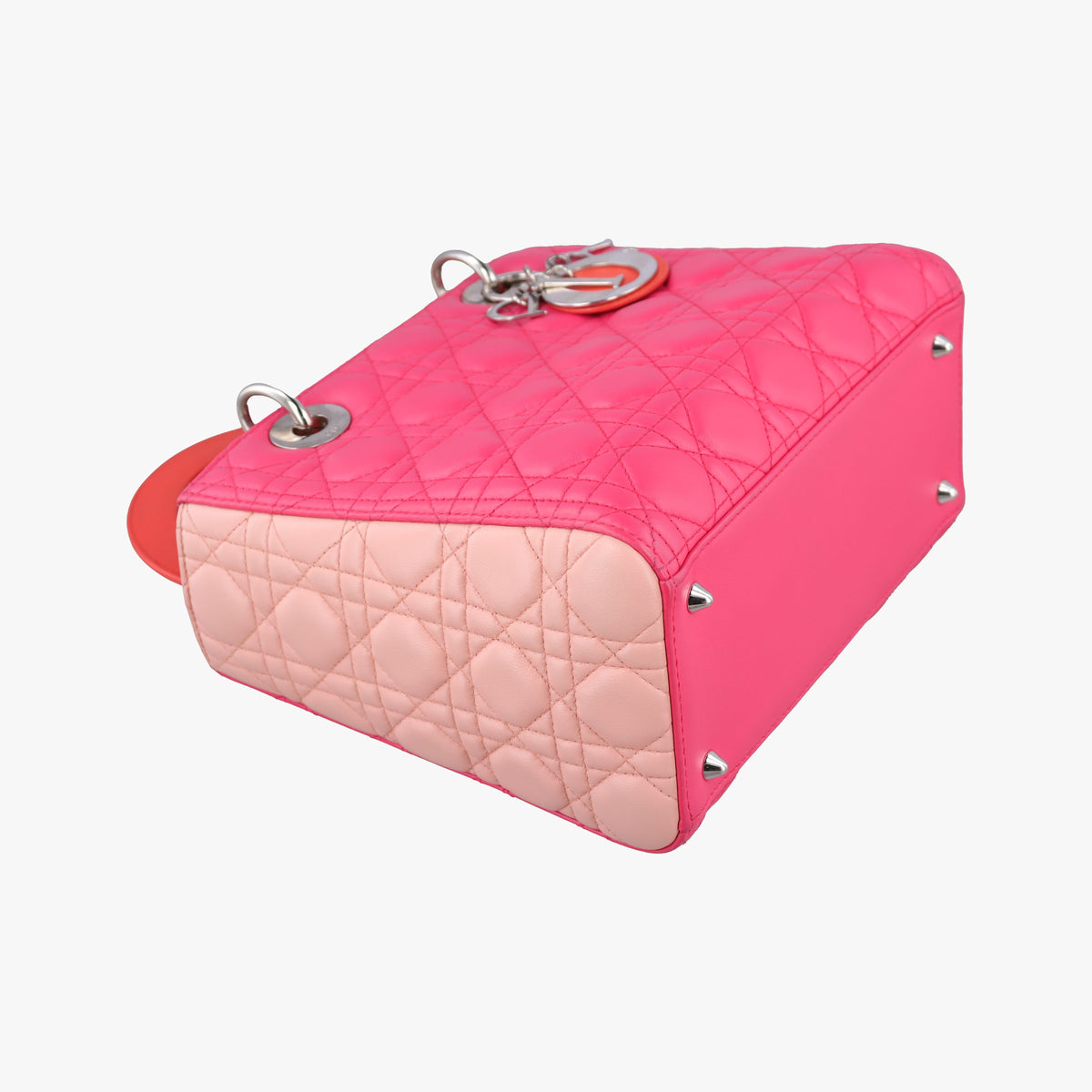 Secondhand Christian Dior Lady Dior Pink lambskin  shoulderbag | stylenewstar