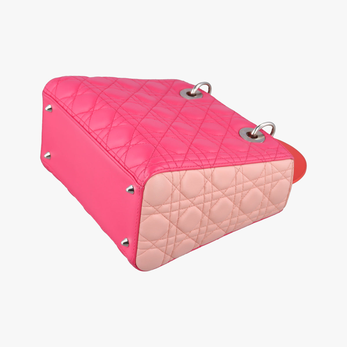 Secondhand Christian Dior Lady Dior Pink lambskin  shoulderbag | stylenewstar