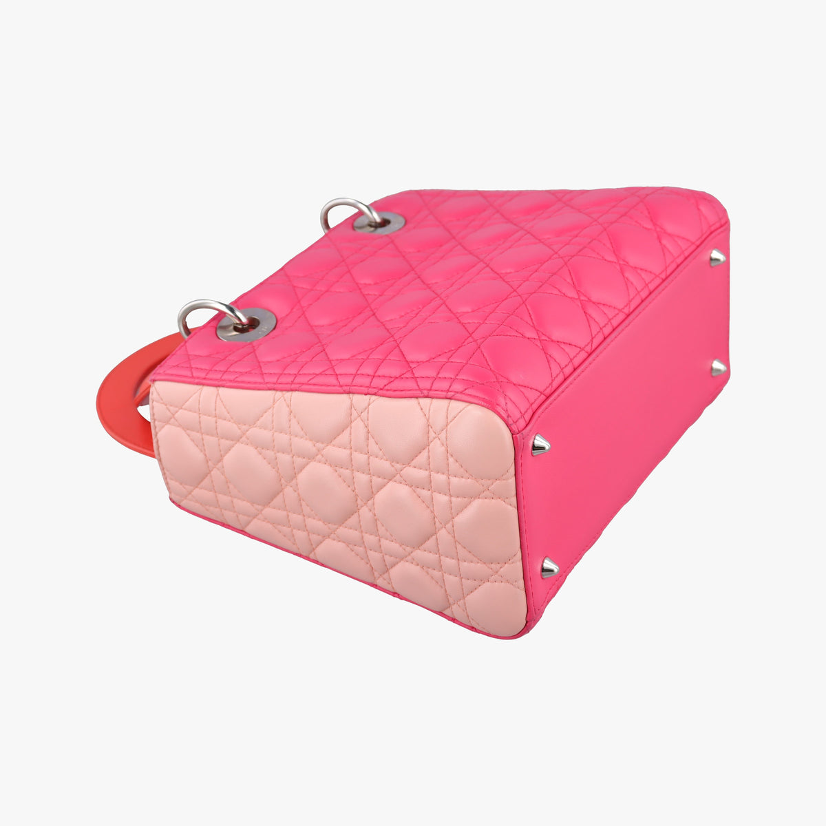 Secondhand Christian Dior Lady Dior Pink lambskin  shoulderbag | stylenewstar