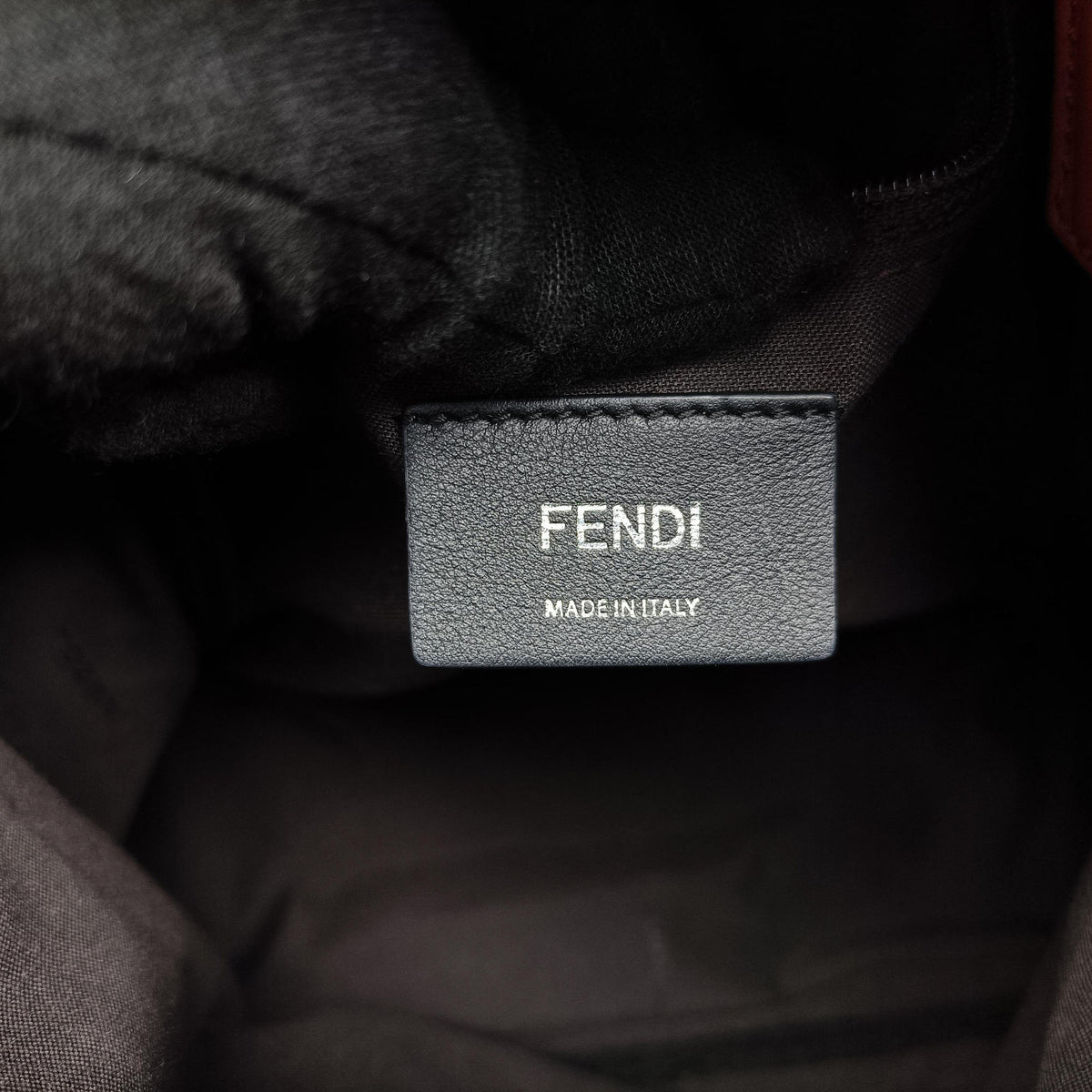 Pre-owned Fendi monster bag bugs Gray x Multicolour Nylon x leather 8BZ035 backpack/rucksack | stylenewstar