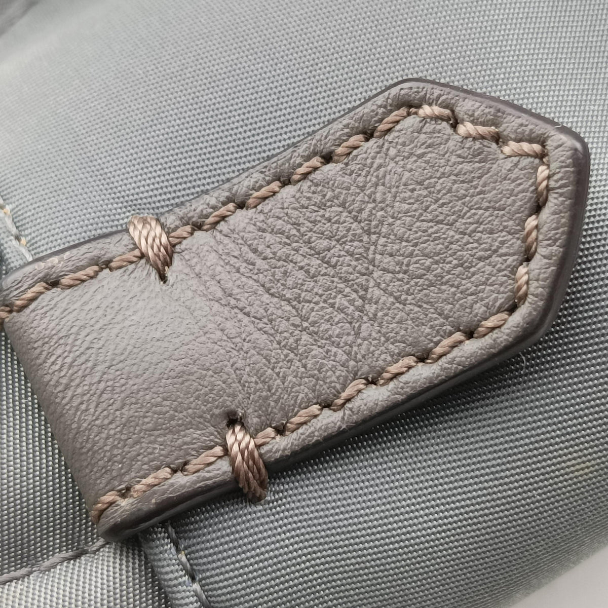 Pre-owned Fendi monster bag bugs Gray x Multicolour Nylon x leather 8BZ035 backpack/rucksack | stylenewstar